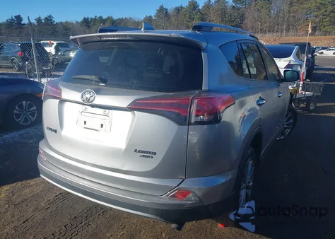 2018 Toyota Rav4 Limited z USA, uszkodzony, nr VIN JTMDFREV6JD235912